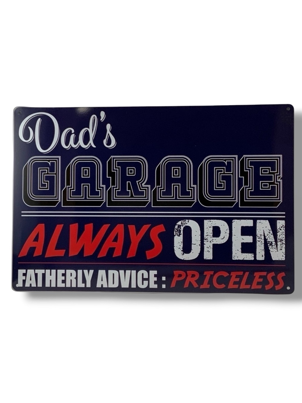 Metal Sign Garage Rules Nostalgic Vintage Style Wall Plaque Decoration 12 X 8 in - Picture 13 of 13